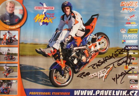 Kaskadér Pavel Vik